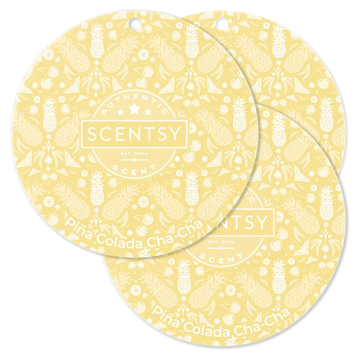 Piña Colada Cha-Cha Scent Circle 3-Pack