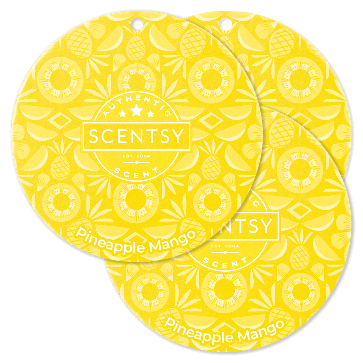 Pineapple Mango Scent Circle 3-Pack