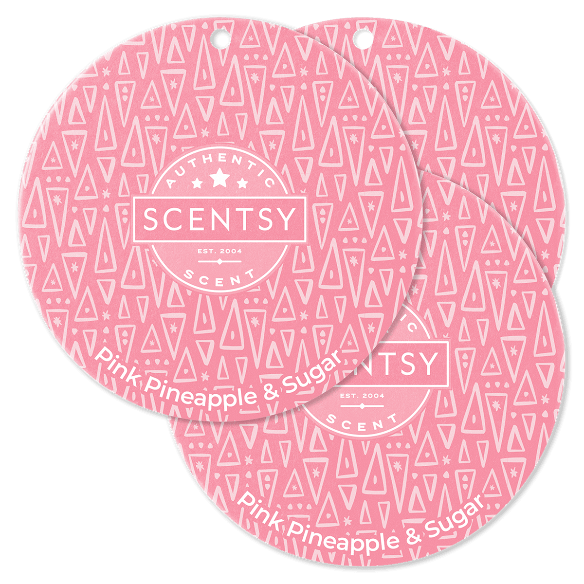Pink Pineapple & Sugar Scent Circle 3-Pack