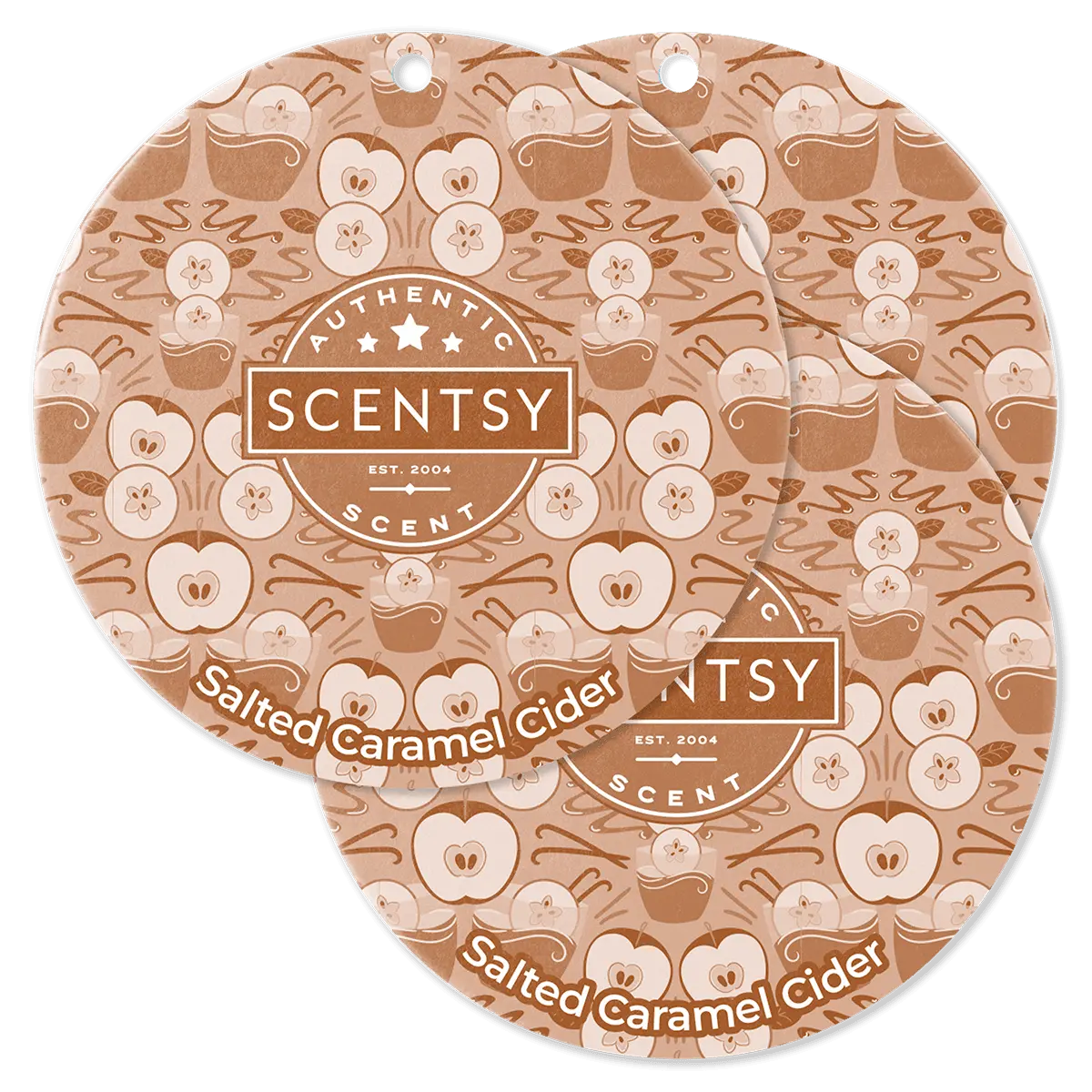 Salted Caramel Cider Scent Circle 3-Pack