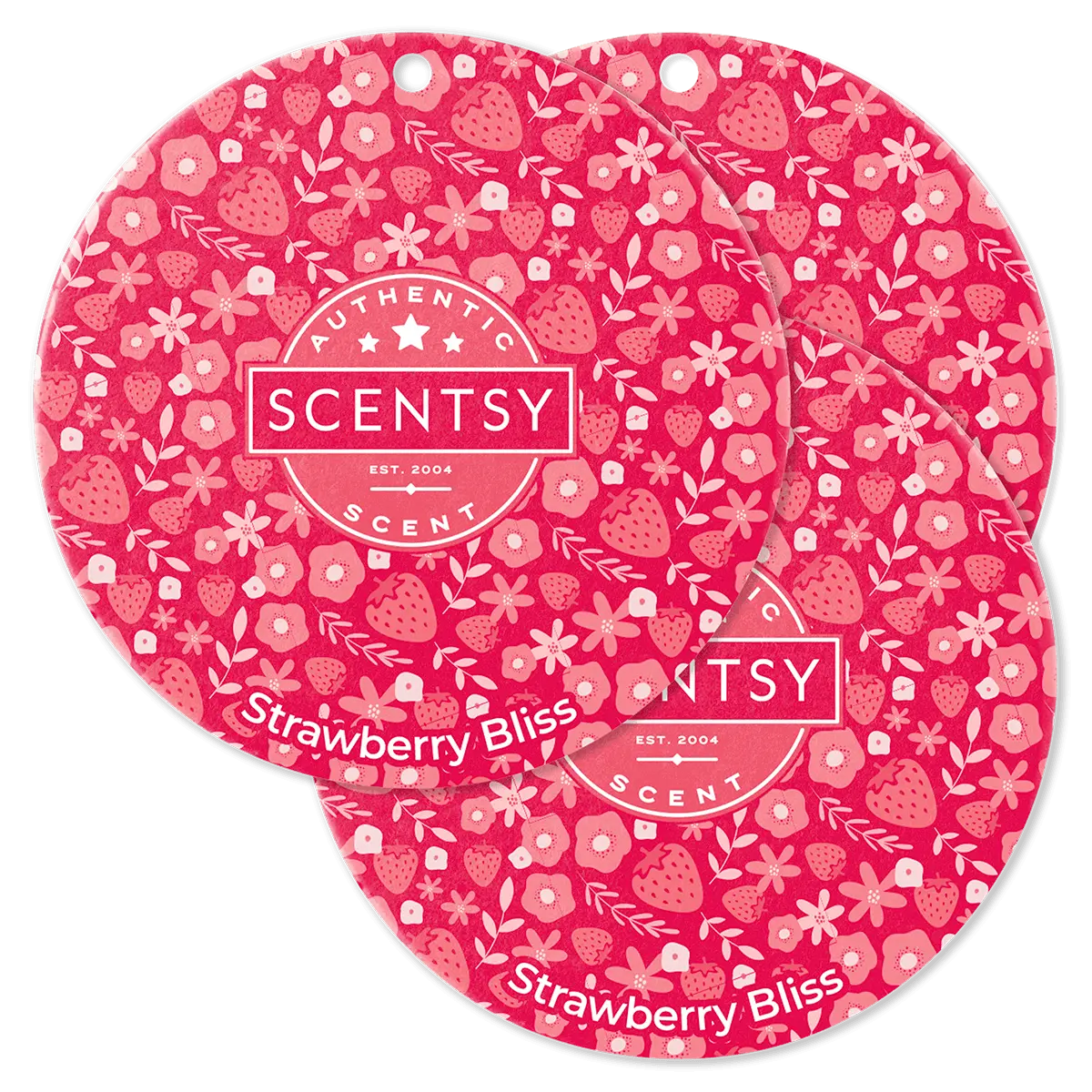 Strawberry Bliss Scent Circle 3-Pack