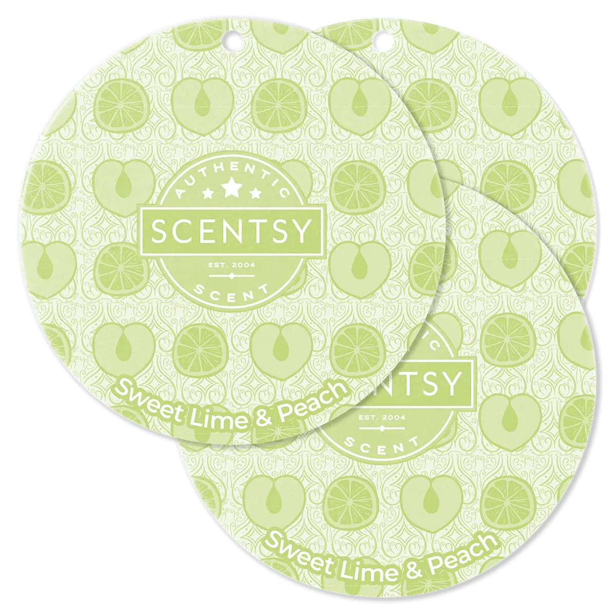 Sweet Lime & Peach Scent Circle 3-Pack