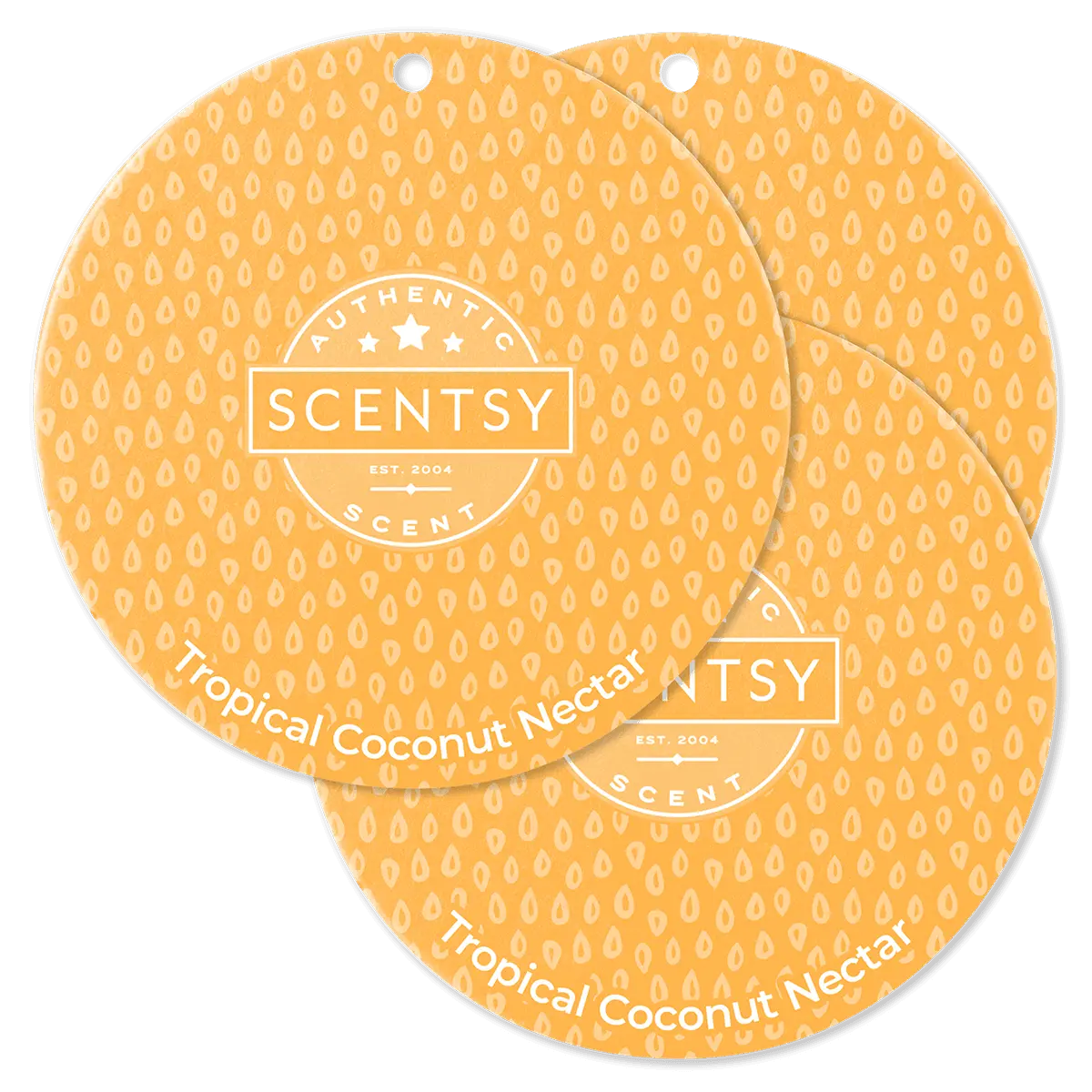 Tropical Coconut Nectar Scent Circle 3-Pack