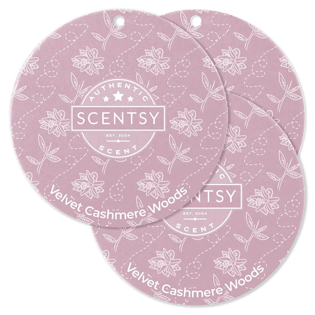 Velvet Cashmere Woods Scent Circle 3-Pack