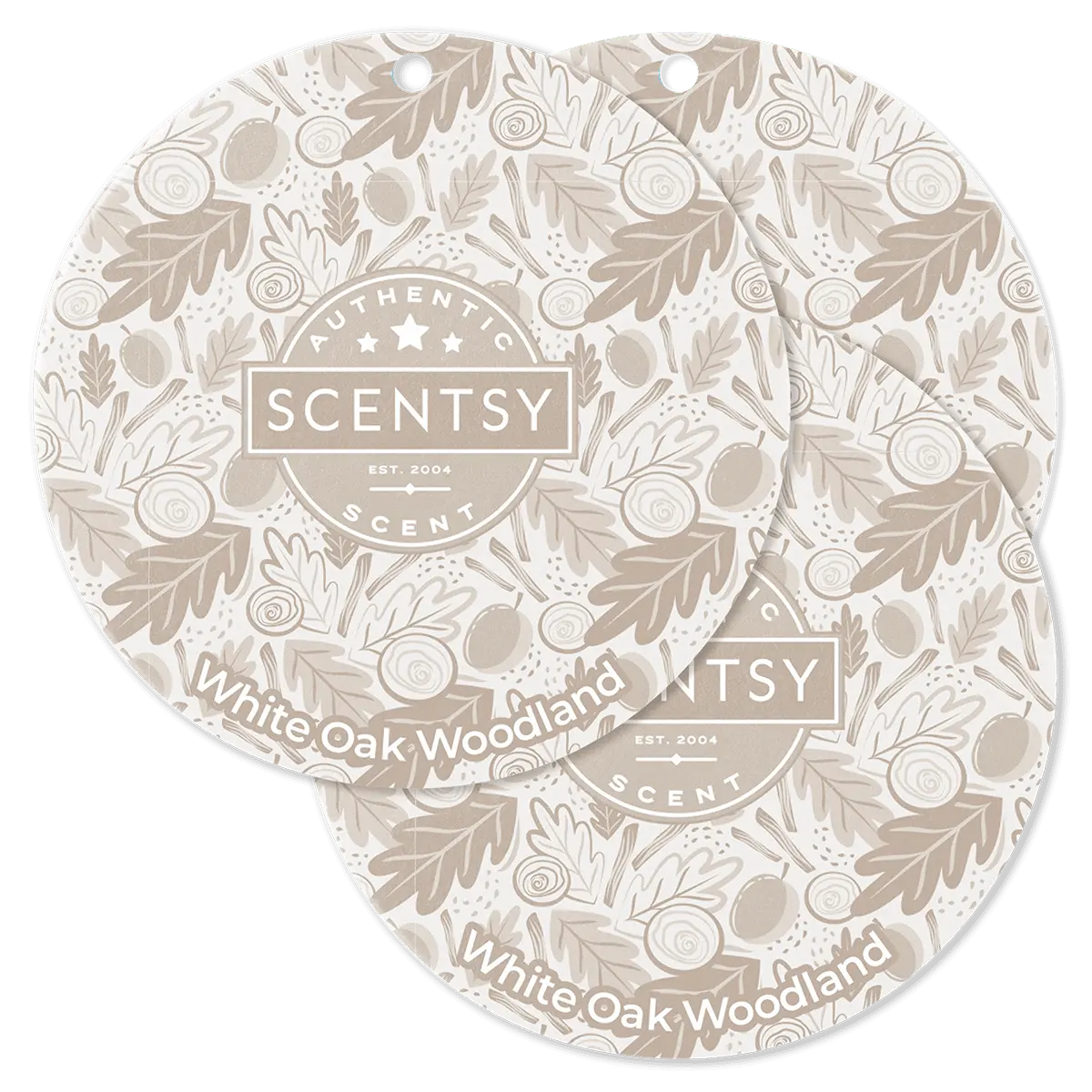 White Oak Woodland Scent Circle 3-Pack
