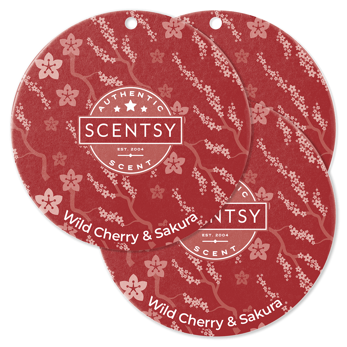 Wild Cherry & Sakura Scent Circle 3-Pack