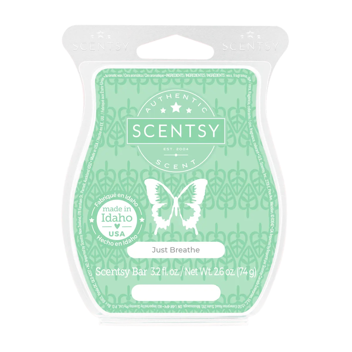 Just Breathe Scentsy Bar