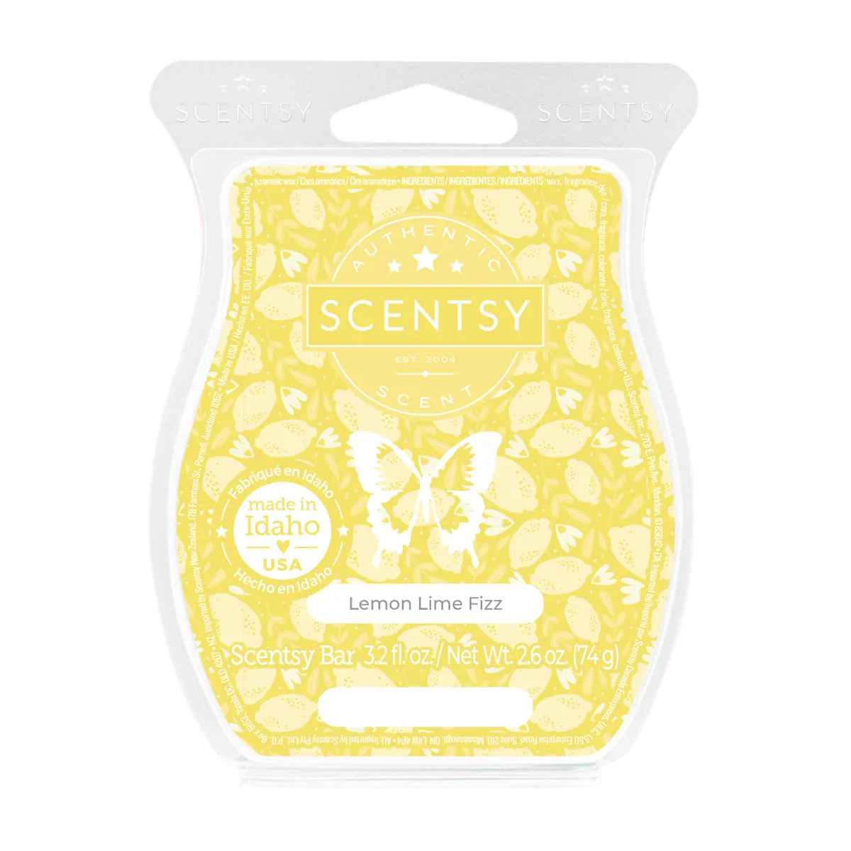 Lemon Lime Fizz Scentsy Bar