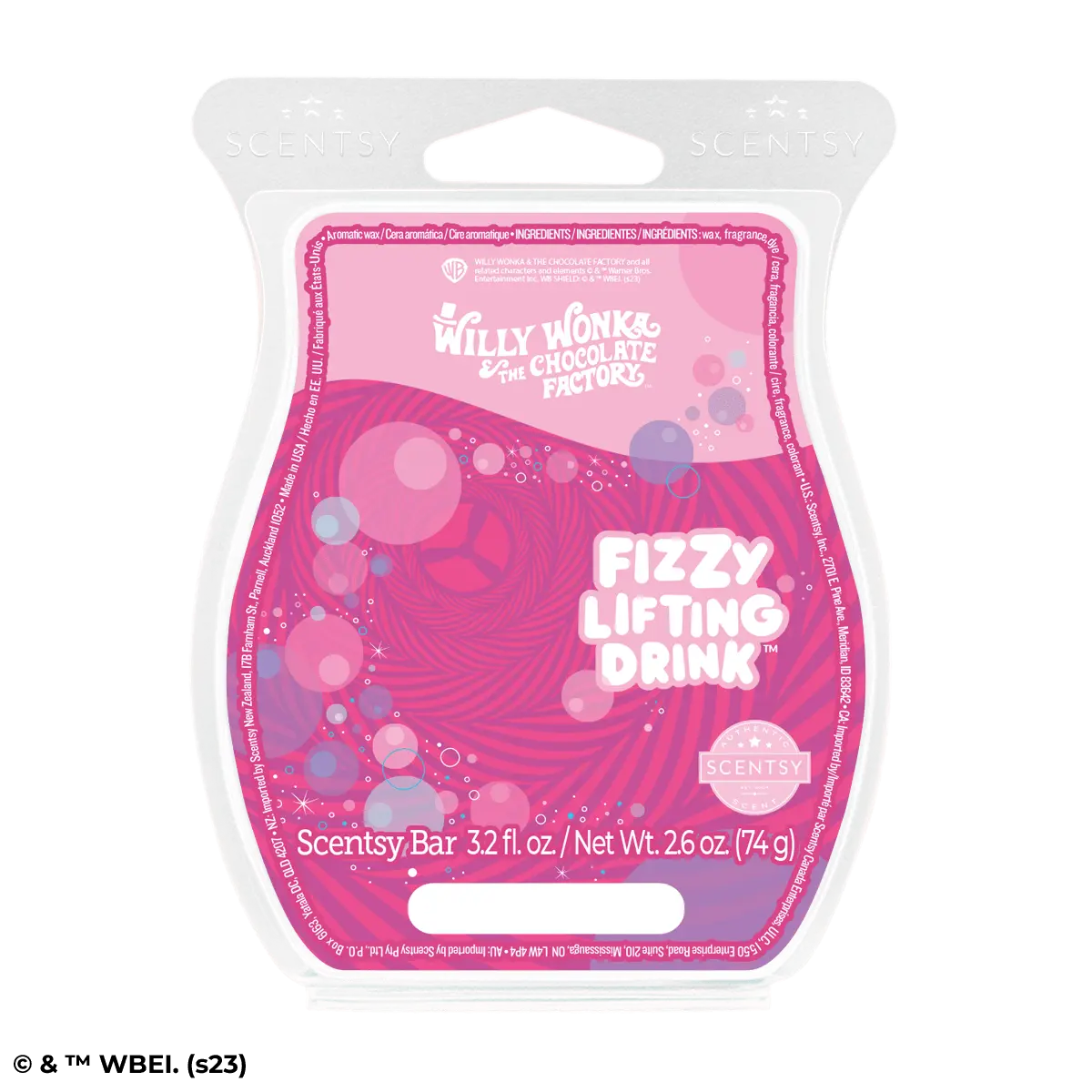 Willy Wonka: Fizzy Lifting Drink™ – Scentsy Bar