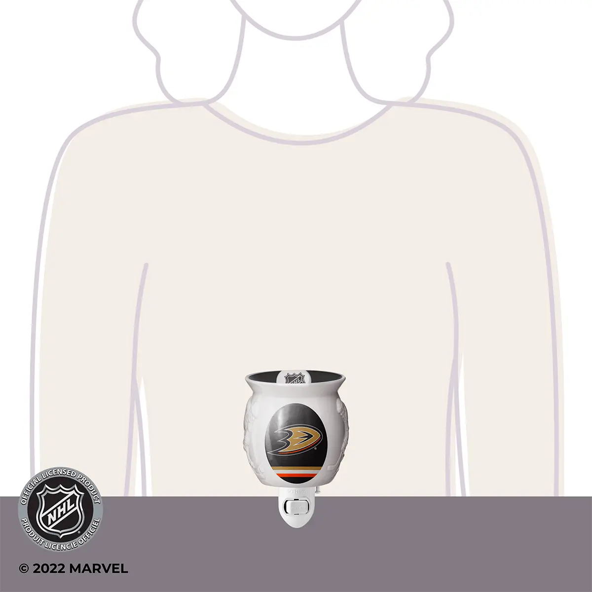 NHL®: Anaheim Ducks ® - Scentsy Mini Warmer - Image 9