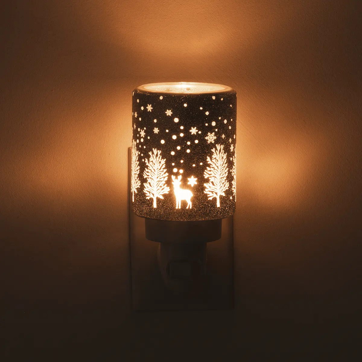 Snowy Glitter Grove Mini Warmer - Image 3