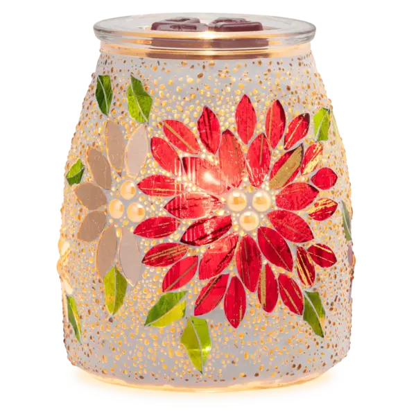 Luminous Poinsettia Warmer
