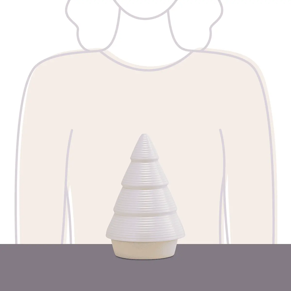 Nordic Pine – White Warmer - Image 3