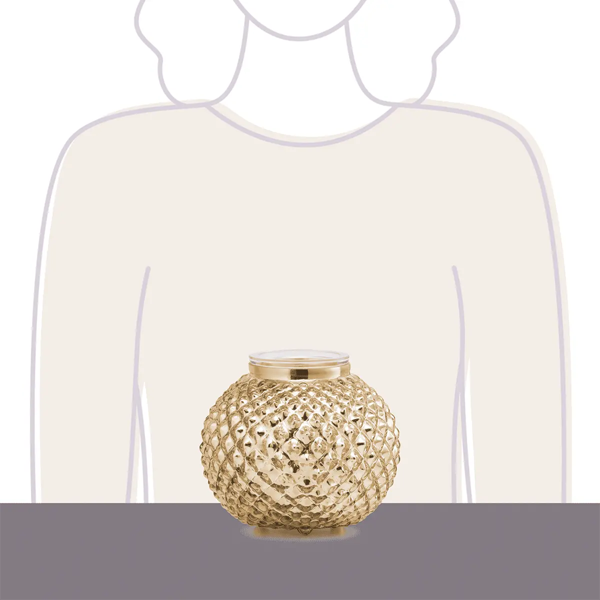 Victorian Glow – Gold Warmer - Image 4