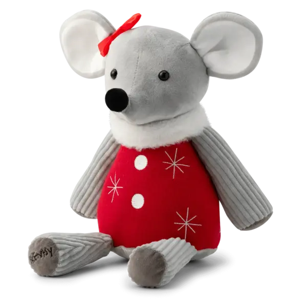 Crystal the Christmas Mouse Scentsy Buddy - Image 2
