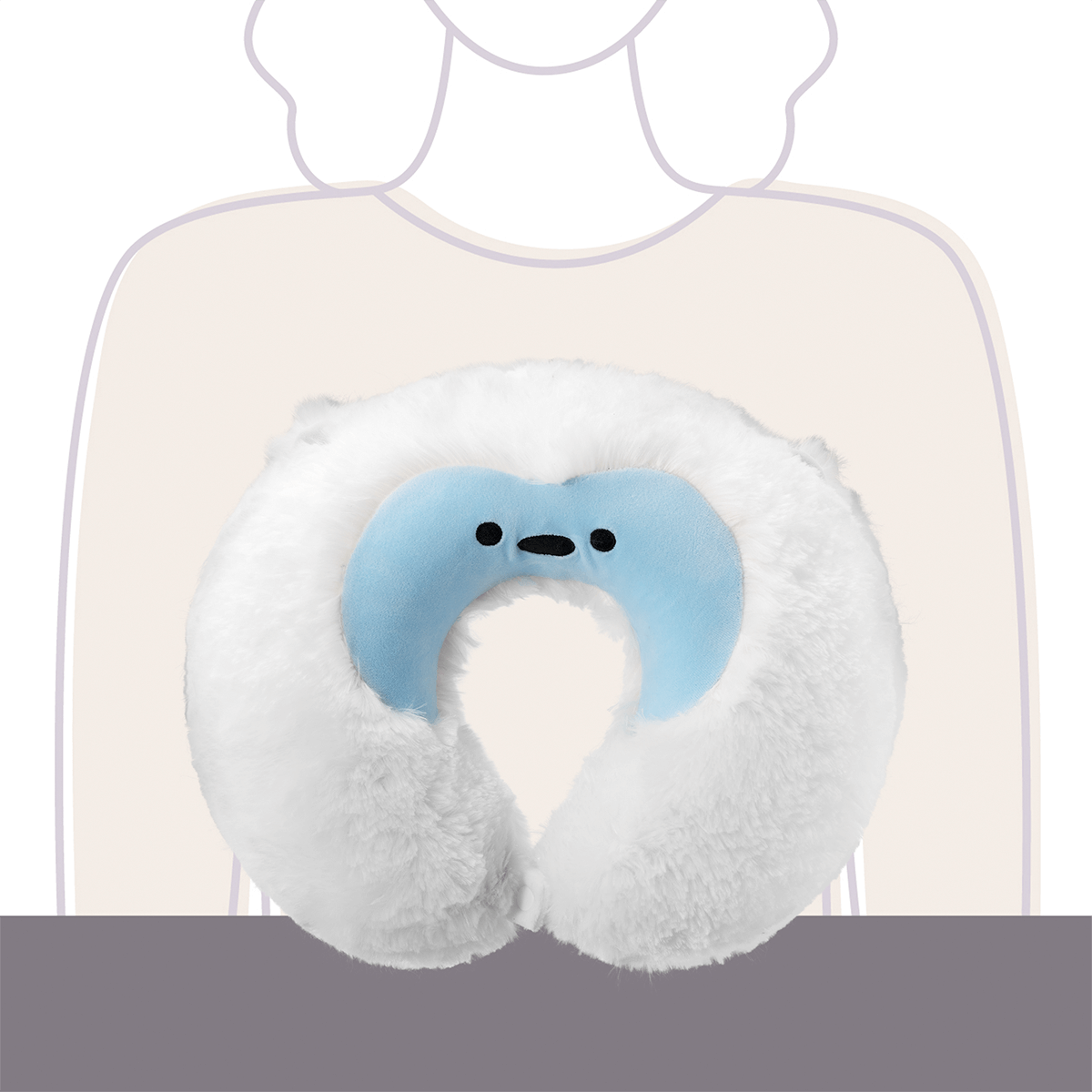 Yeti Scentsy Buddy Travel Pillow - Image 4