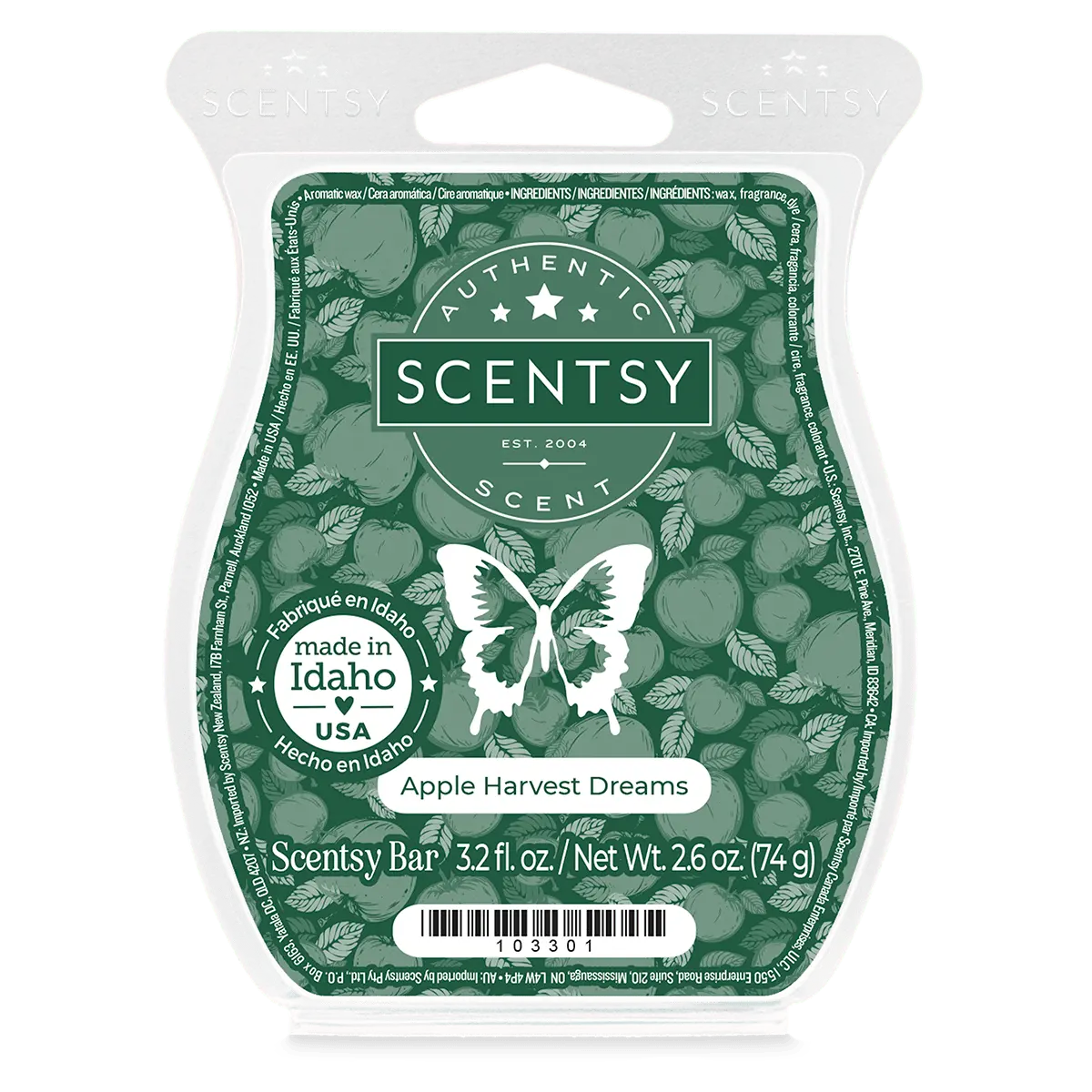 Apple Harvest Dreams Scentsy Bar
