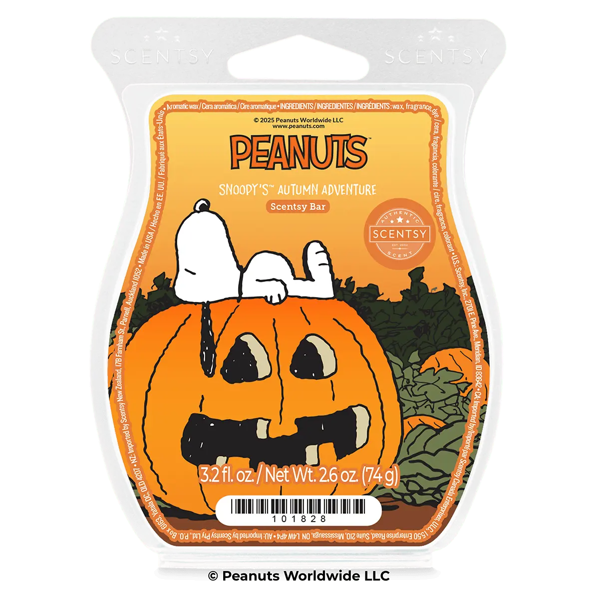 Snoopy’s™ Autumn Adventure – Scentsy Bar