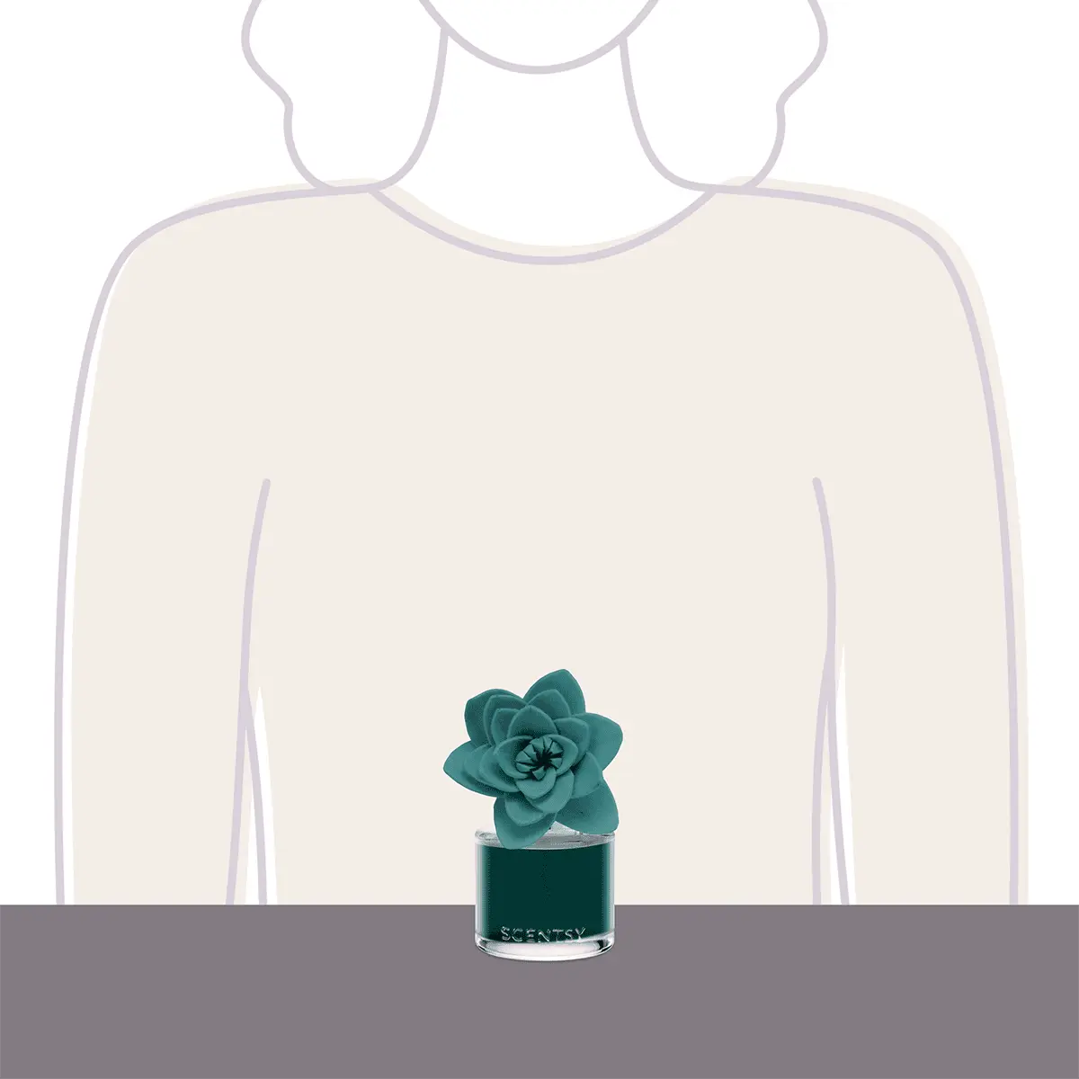 Jingle Bell Blooms – Natural Poinsettia Fragrance Flower - Image 4
