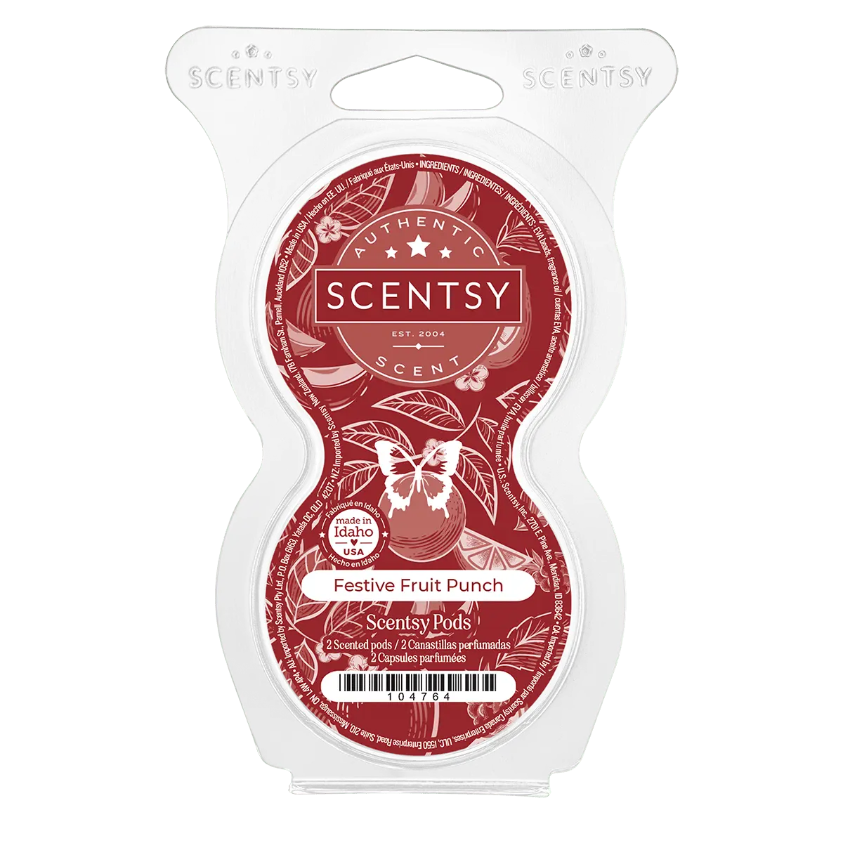 Festive Fruit Punch Scentsy Pod Twin Pack