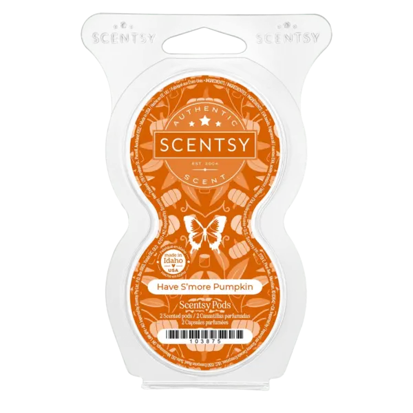 Have S'more Pumpkin Scentsy Pod Twin Pack