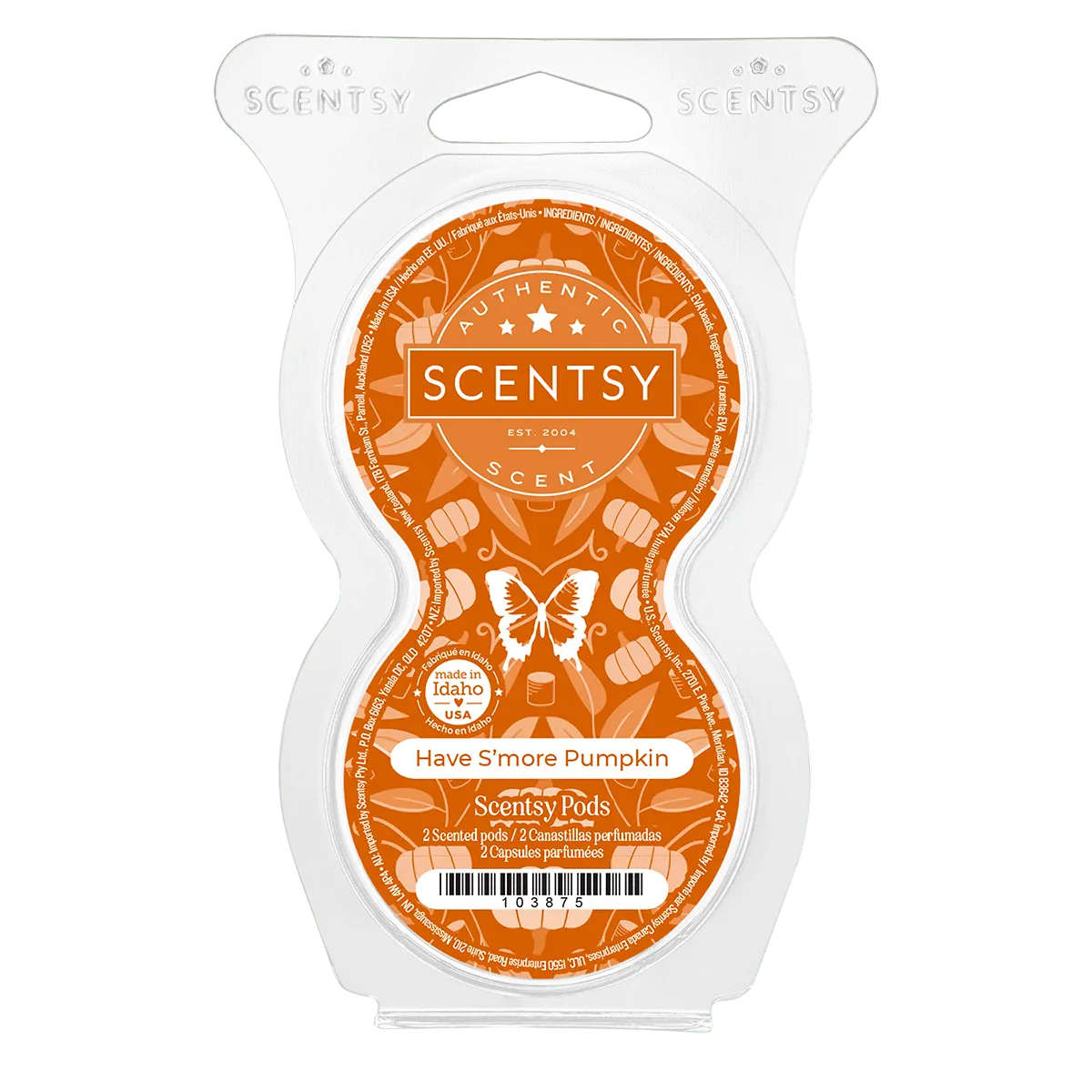 Have S'more Pumpkin Scentsy Pod Twin Pack