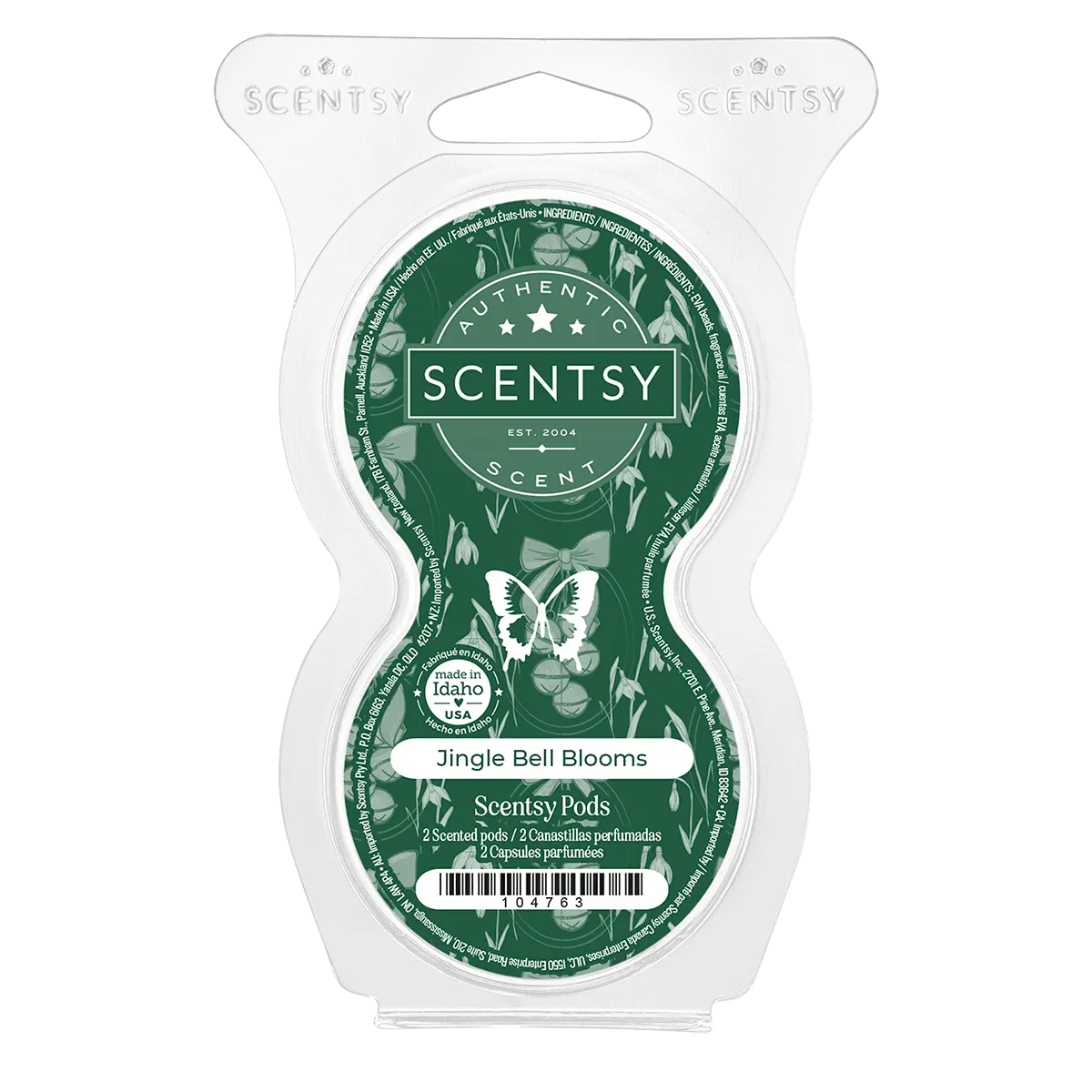Jingle Bell Blooms Scentsy Pod Twin Pack