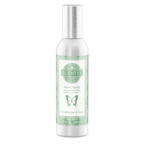 Snowflakes & Sage Room Spray