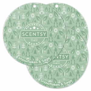 Snowflakes & Sage Scent Circle 3-Pack