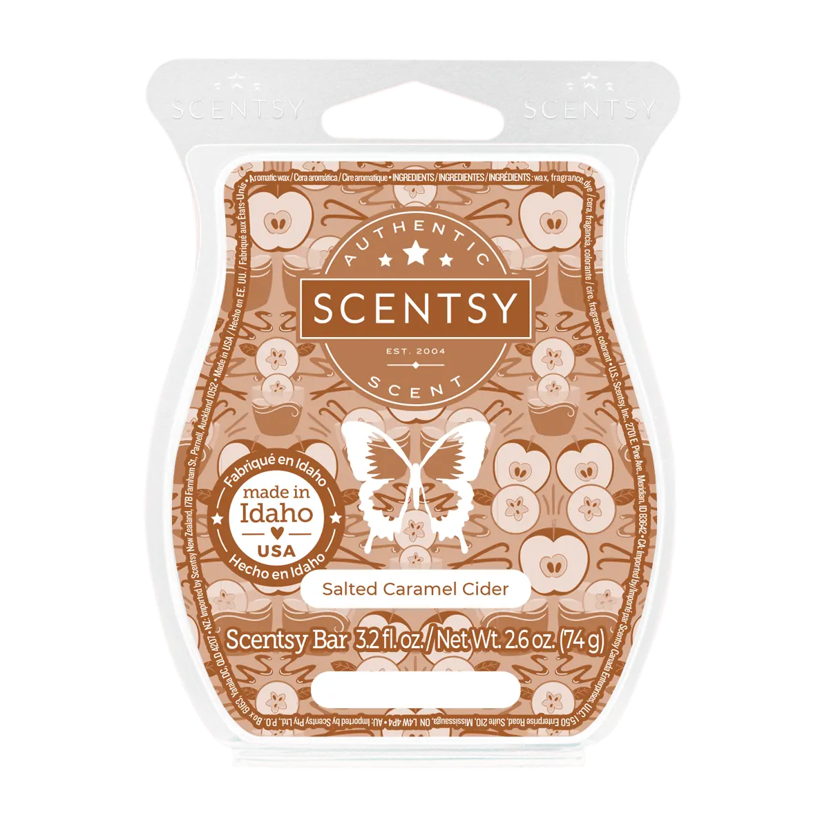 Salted Caramel Cider Scentsy Bar