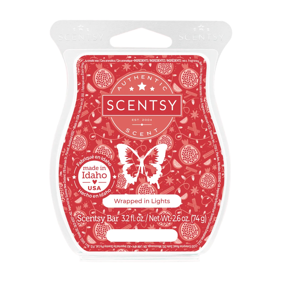 Wrapped in Lights Scentsy Bar