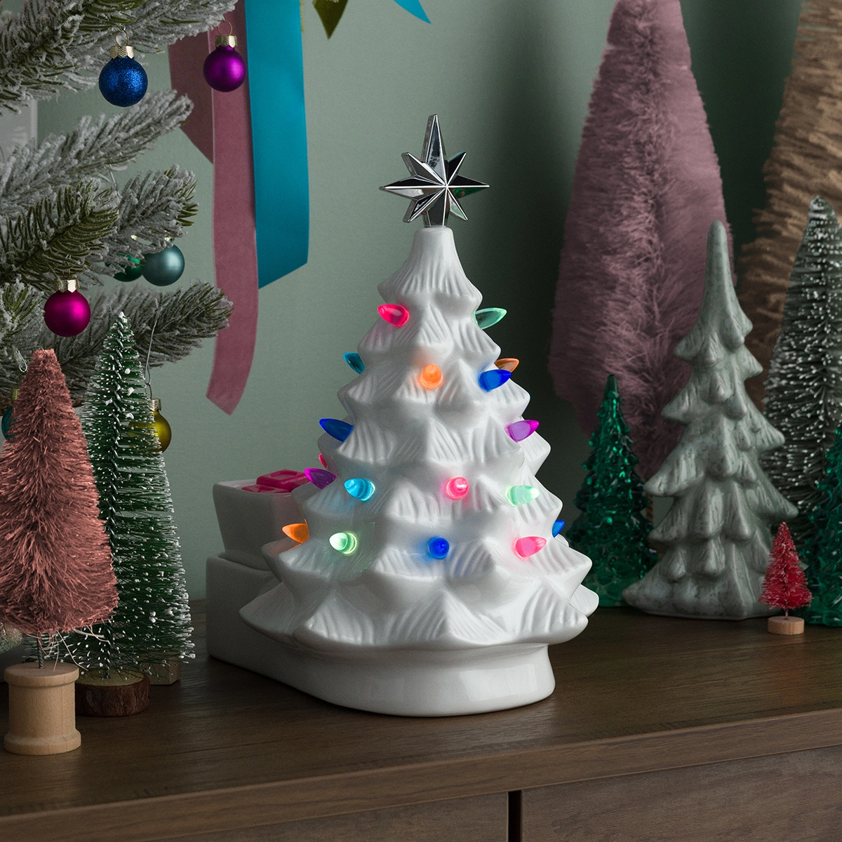 Merry Little Christmas – White Warmer - Image 3
