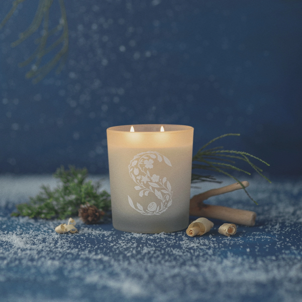 Firewood Spruce Scented Candle