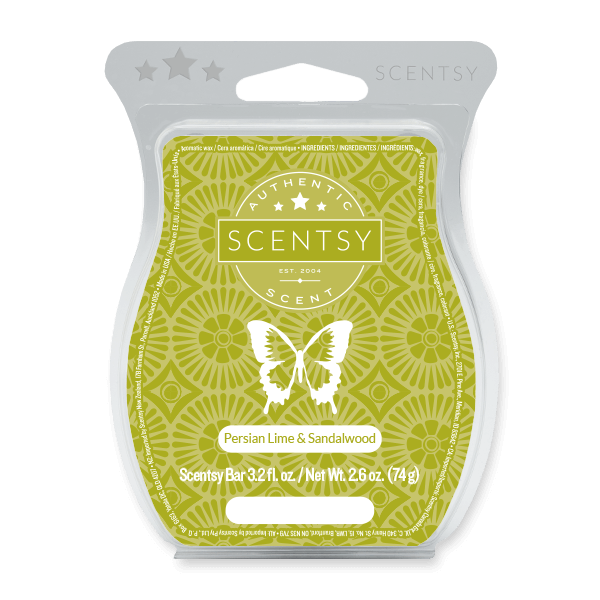 Persian Lime & Sandalwood Scentsy Bar