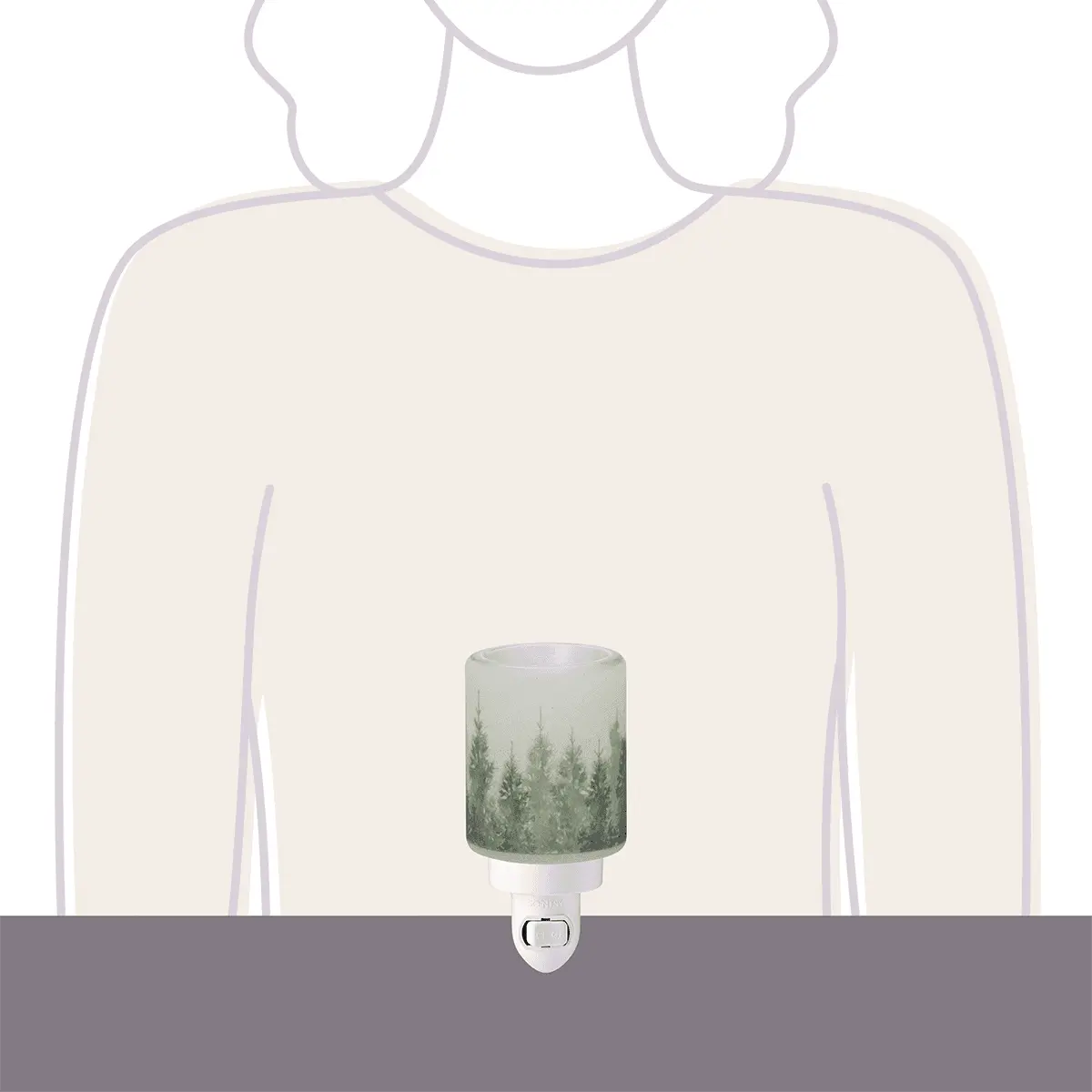 Evergreen Pine Mini Warmer - Image 4