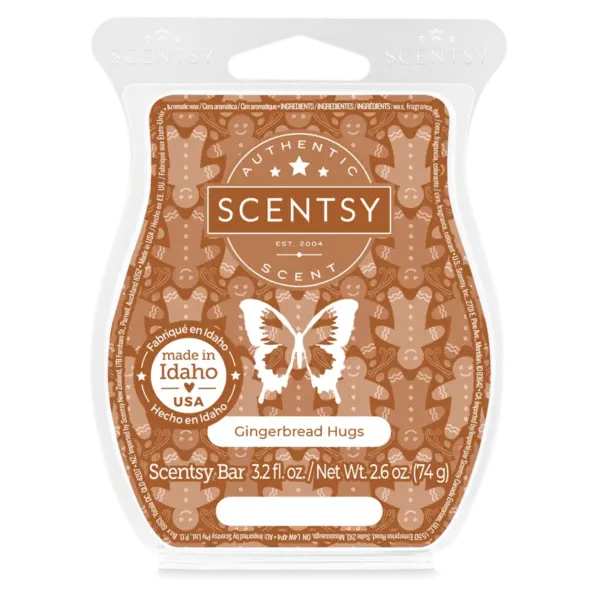 Gingerbread Hugs Scentsy Bar