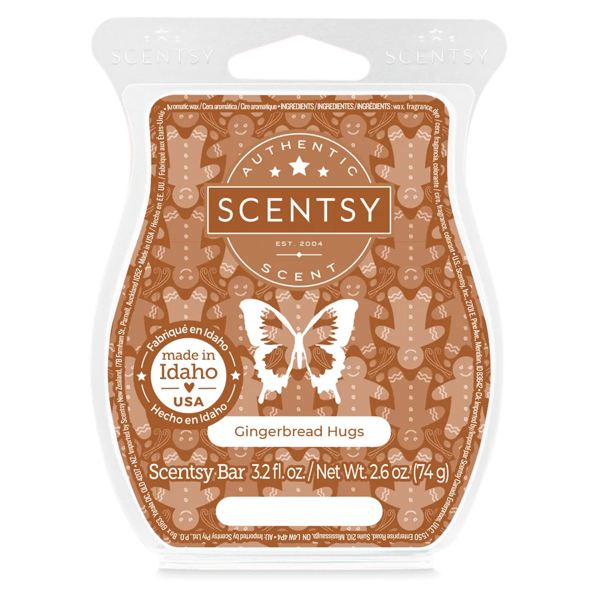 Gingerbread Hugs Scentsy Bar
