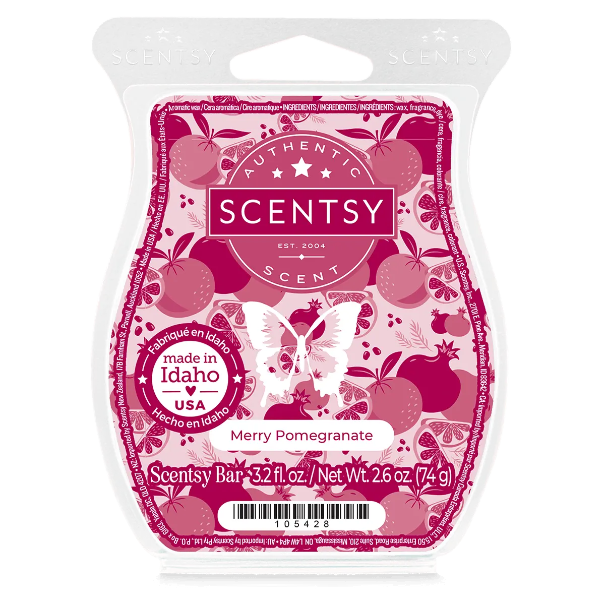 Merry Pomegranate Scentsy Bar