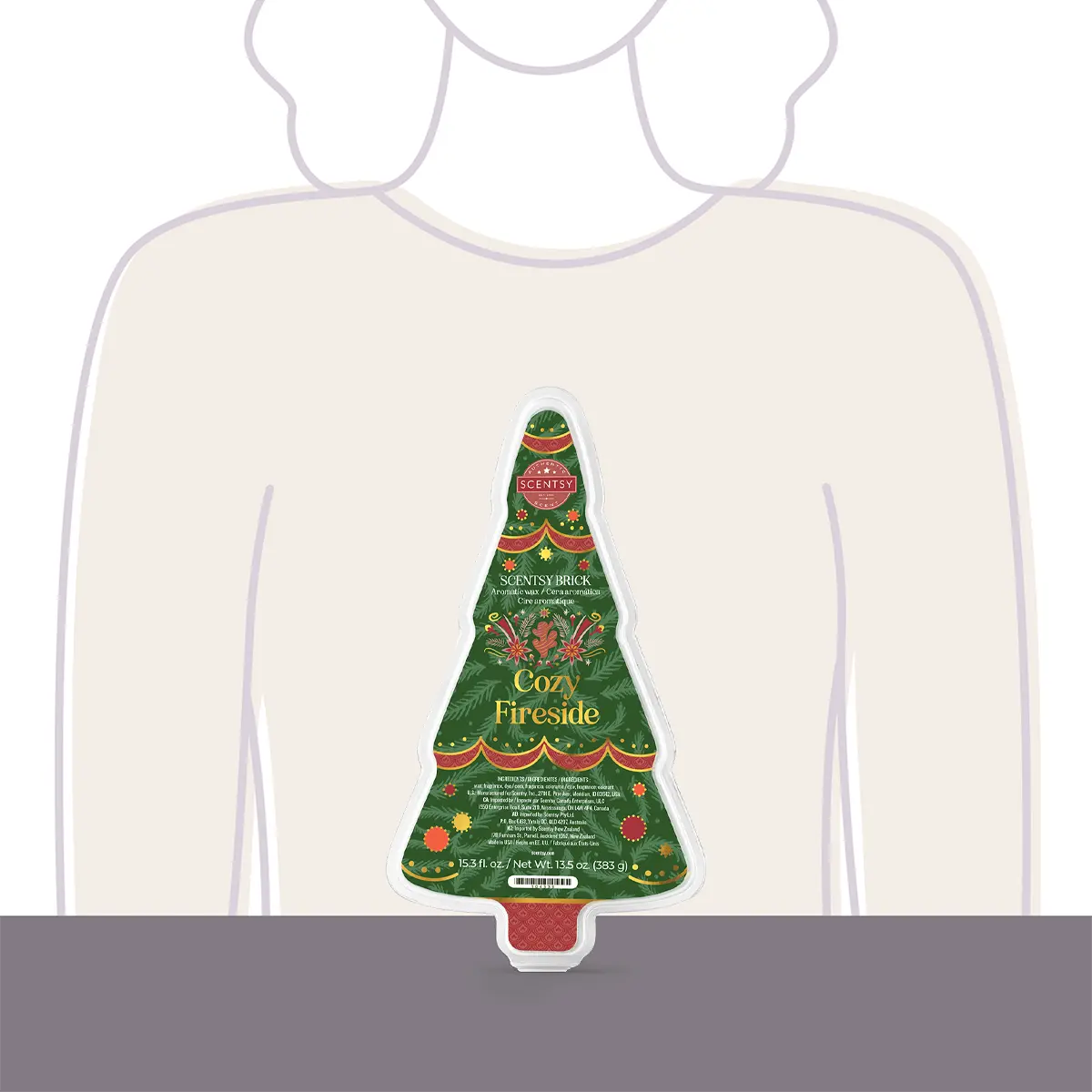 Cozy Fireside Scentsy Brick - Image 2