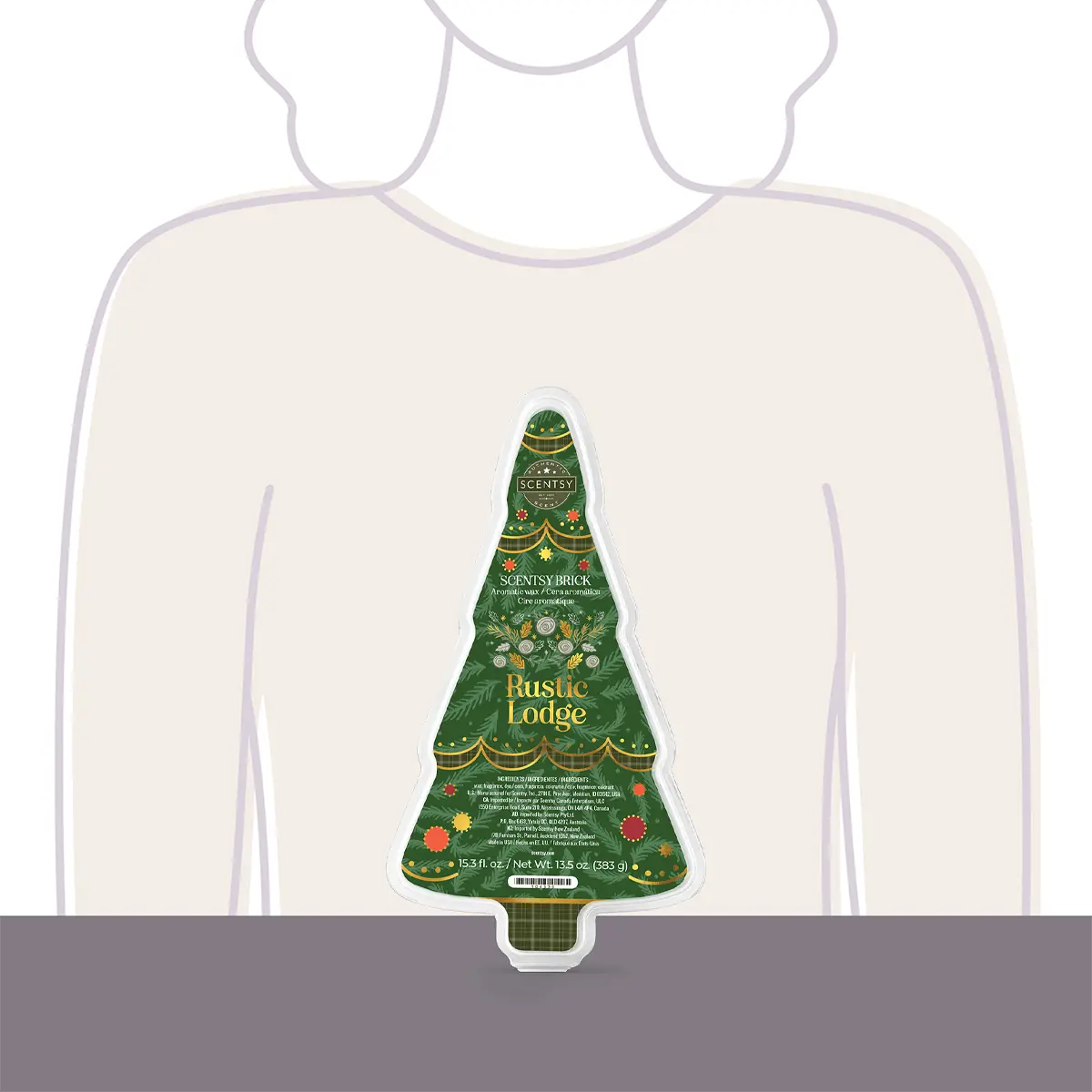 Rustic Lodge Scentsy Brick - Image 2