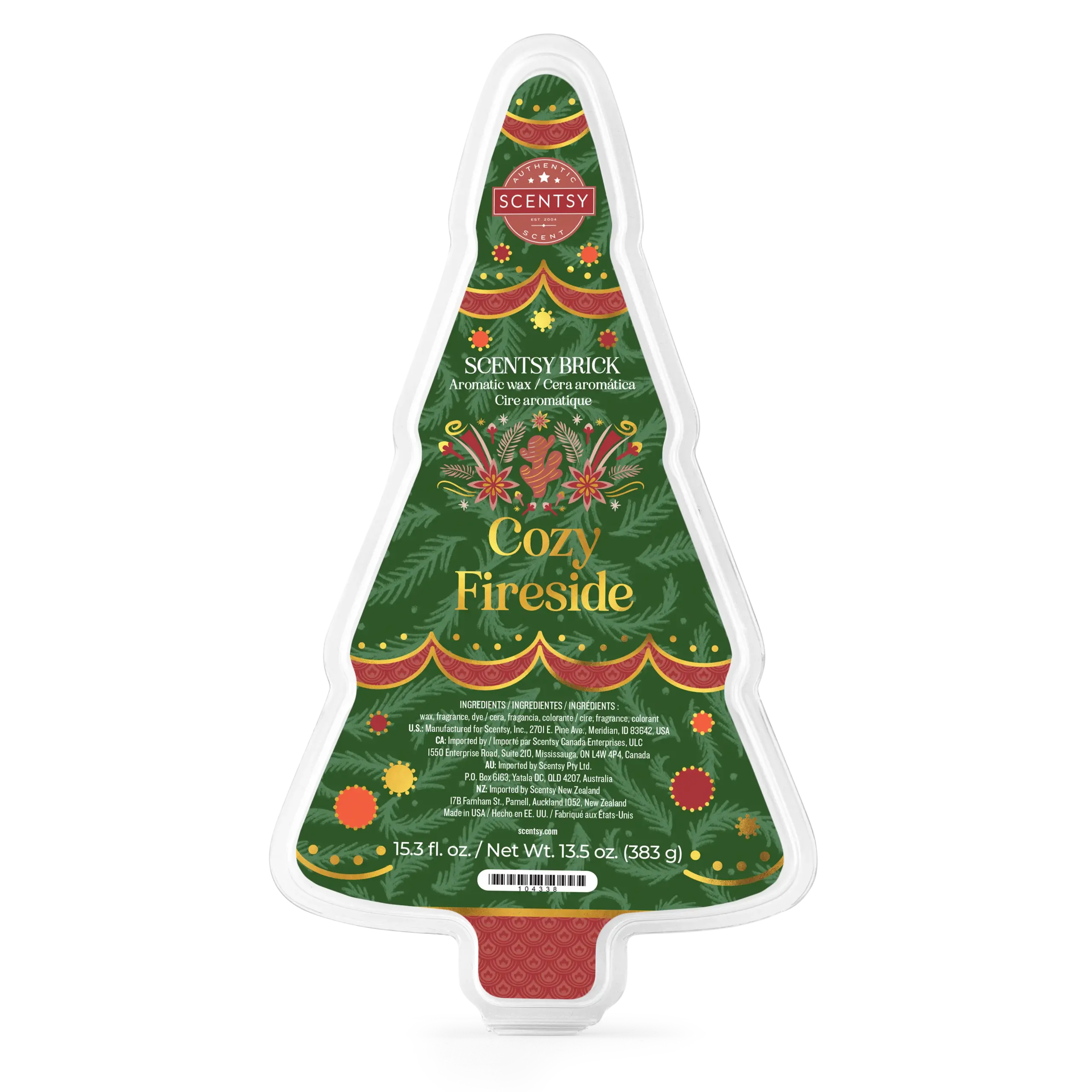 Cozy Fireside Scentsy Brick