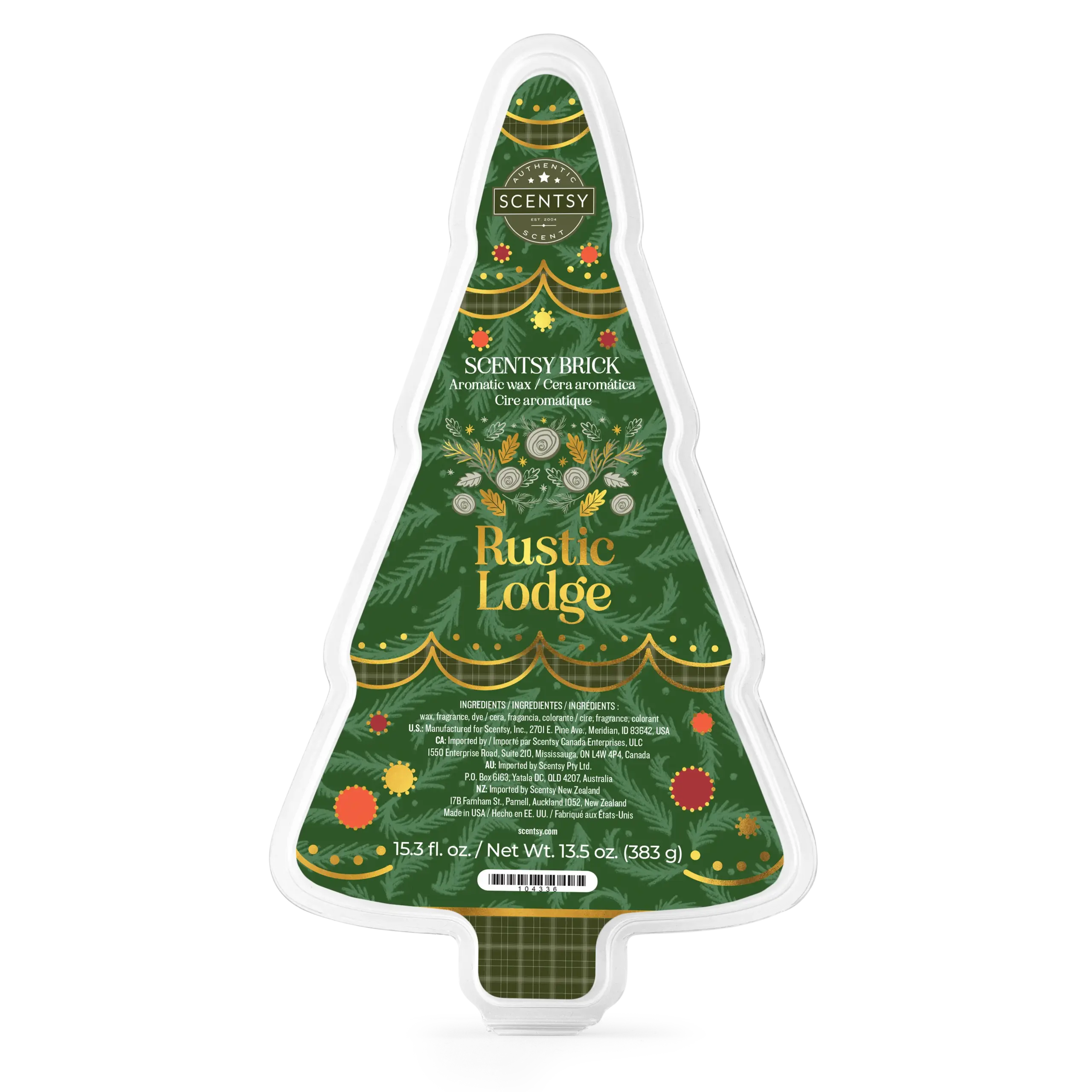 Rustic Lodge Scentsy Brick