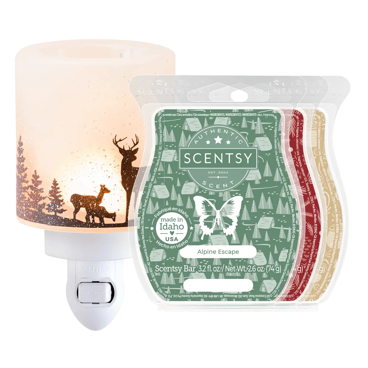 Embers & Evenings Mini Warmer & 3-Bar Bundle