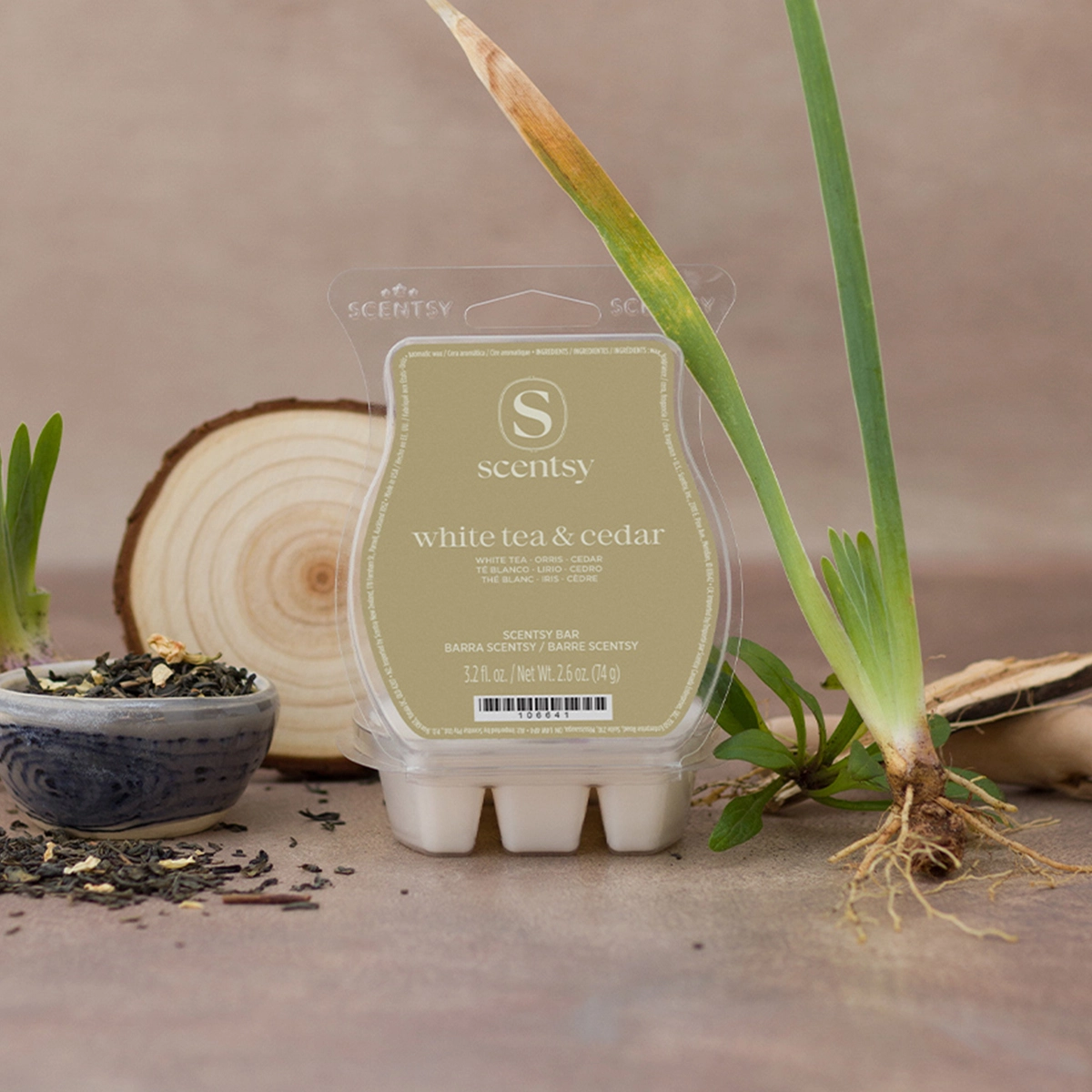 White Tea & Cedar Scentsy Bar - Image 2