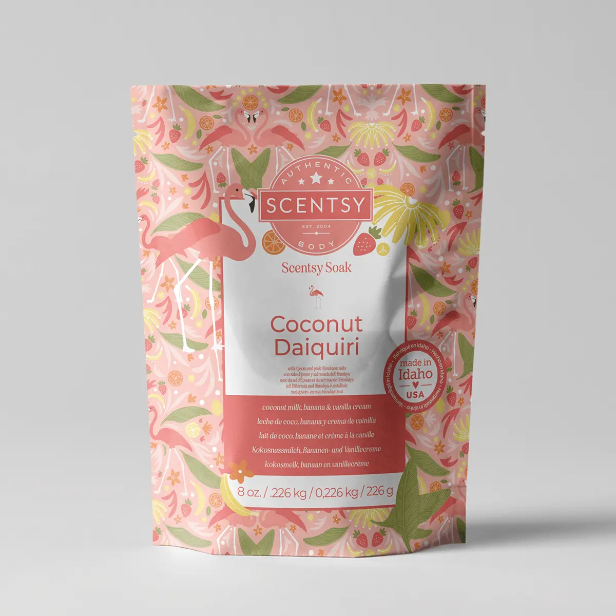 Coconut Daiquiri Single-Use Scentsy Soak