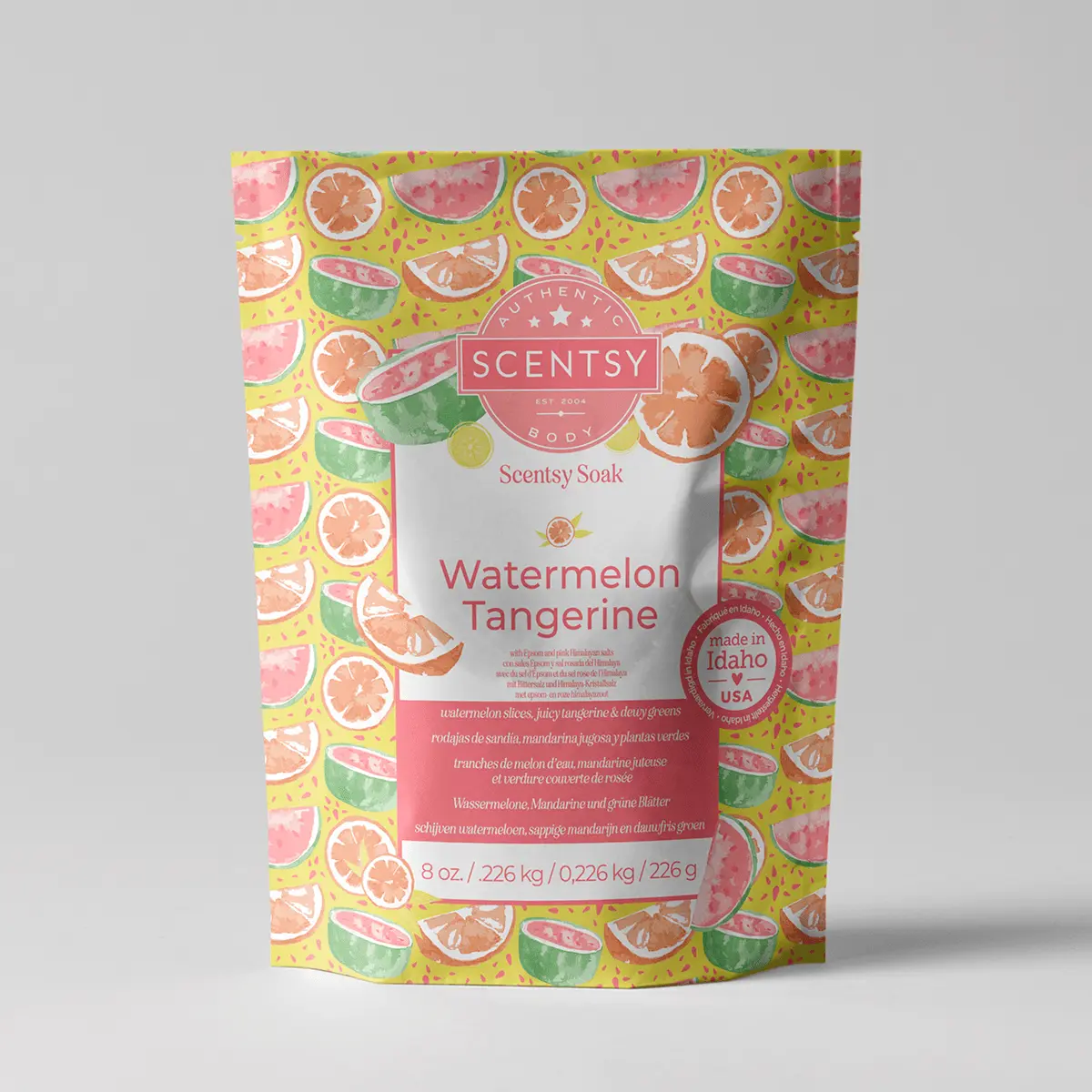 Watermelon Tangerine Single-Use Scentsy Soak