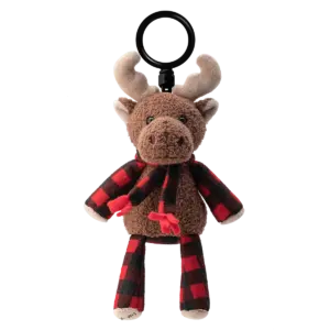 Milford the Moose in Very Merry Cranberry