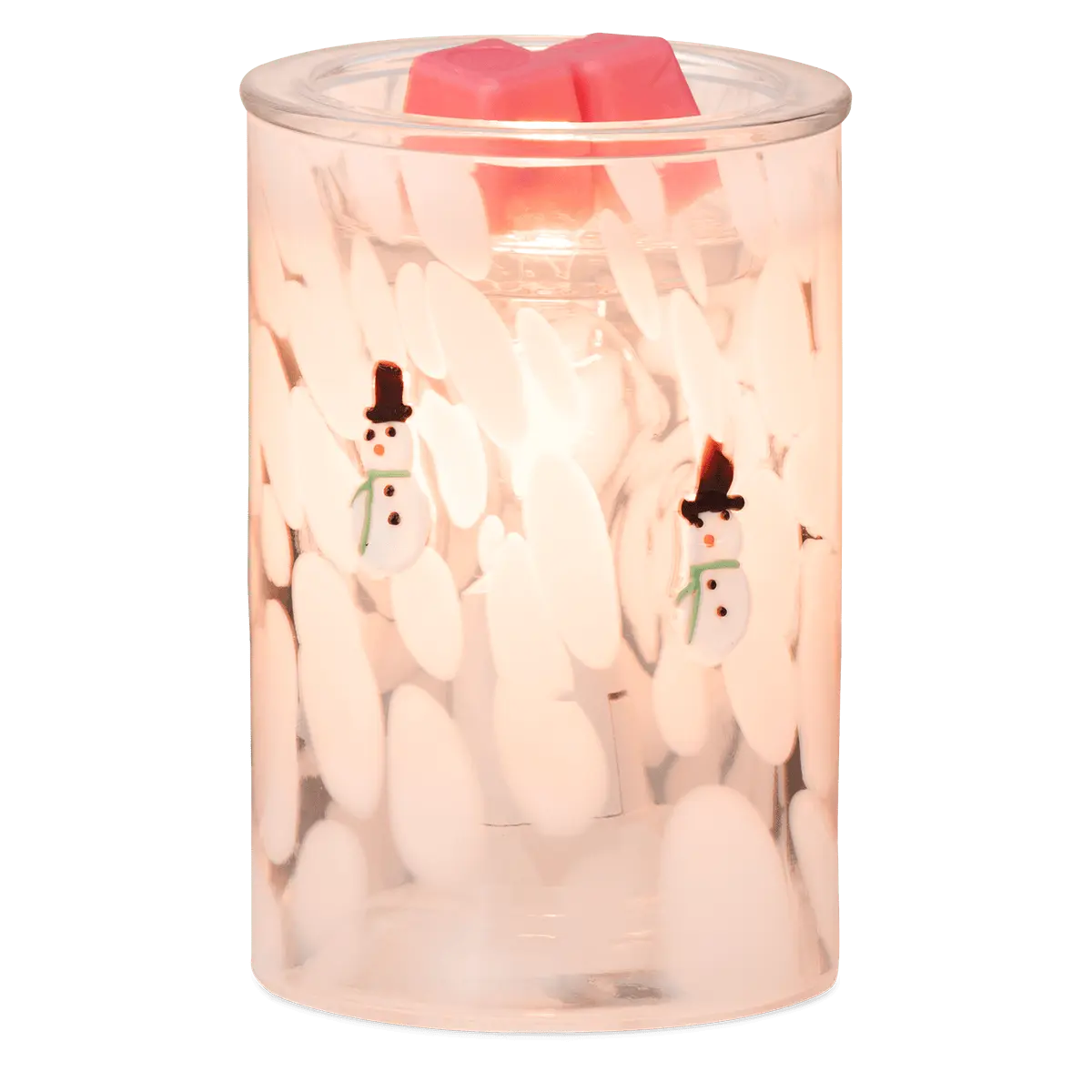 Snowman – Confetti Glass Warmer