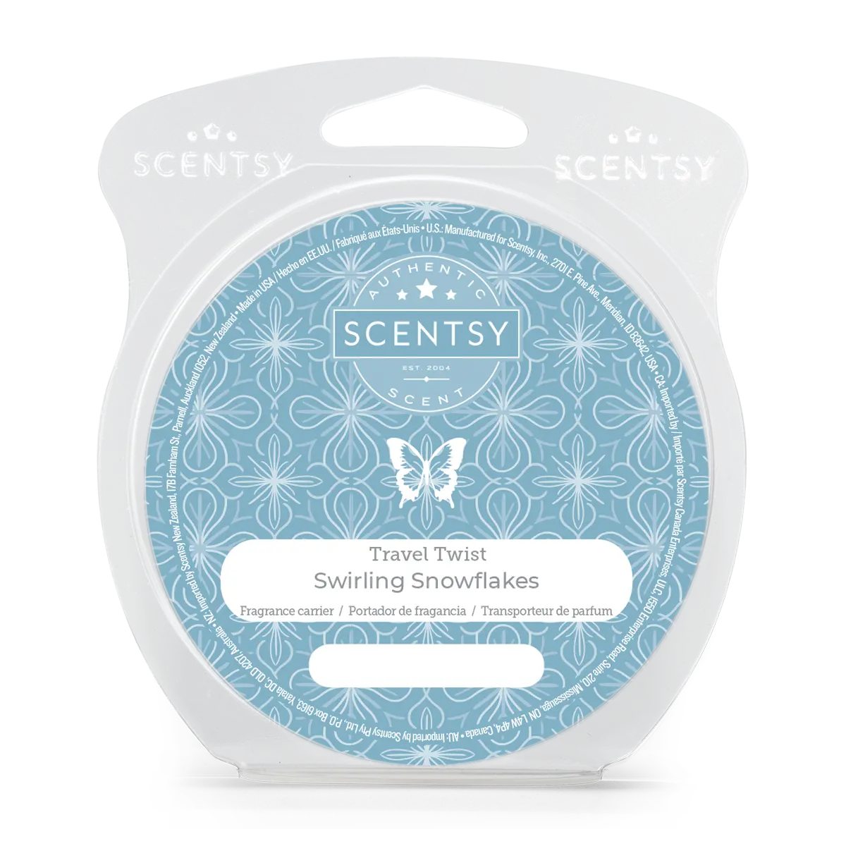 Swirling Snowflakes Travel Twist