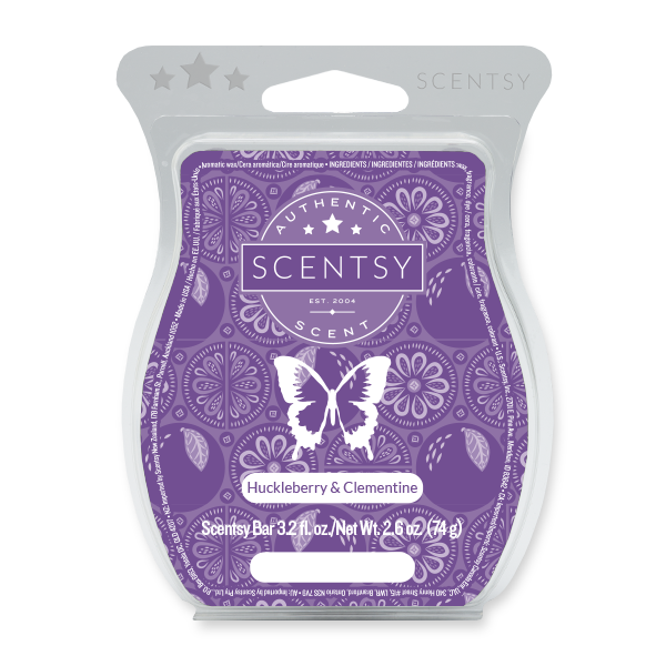 Huckleberry and Clementine Scentsy Bar